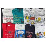 8pc 1990s The Wizard Of OZ T-Shirts