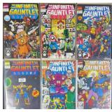 Infinity Gauntlet #1-6 1991 Marvel Comic Book Set