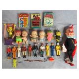Vintage Toys & Adventure People Figures Lot