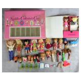 Assorted 1960's-1980's Mini Dolls/Accessories Lot