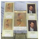 1969 John/Robert Kennedy Advertising Calendars