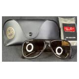 Ray Ban Havana Sunglasses w/ Case