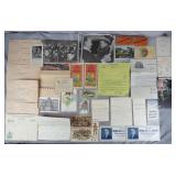 Assorted 19th & 20th c. Ephemera Grouping