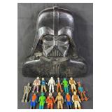 1978-80 Star Wars Action Figures w/ Vader Case