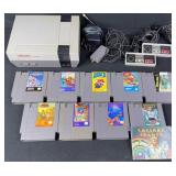 Nintendo NES Console w/ Video Games & Controllers