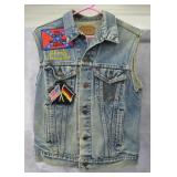 Vintage Levi Strauss & Co. Customized Denim Vest