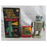 1950's Linemar Battery Operated R-35 Robot