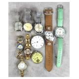 10pc Vintage/Modern Ladies & Mens Watch Lot