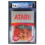 CGC 9.6 Sealed Atari 2600 Swordquest: EarthWorld