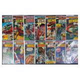 14pc Bronze Age Horror Marvel Comic Books