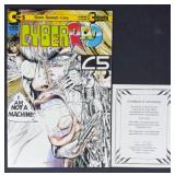 Neal Adams Signed Cyberrad #5 w/ COA