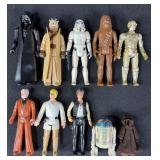 10pc 1977 Star Wars Action Figures