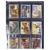 43pc 1954 Topps Scoops Cards