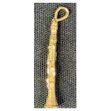 14K Gold Clarinet Pendant