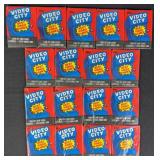 17pc Sealed 1983 Topps Video City Wax Packs