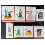 8pc Wizard Of Oz Hallmark Keepsake Ornaments