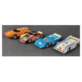 4pc Aurora A/FX Slot Cars