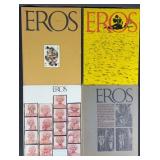 Eros Vol.1 #1-4 1962 HardCover Books