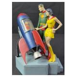 2002 DC Supermam Departure From Krypton Statue