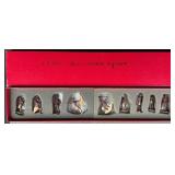 Vintage I.R. Min Zulu Figures w/ Box