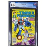 CGC 8.5 Transformers #9 1985 Marvel Comic Book
