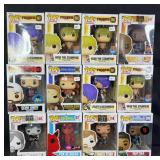 12pc Funko Pops w/ Anime & More