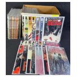 Short Box Of Walking Dead Image Comic Books