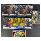 NIP G.I. Joe Action Figures & Lunch Box