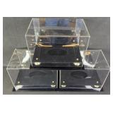 3pc BCW Football Display Cases