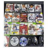 Assorted Console Video Games w/ Controllers