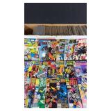 Long Box Of Marvel Comic Books w/ #1s