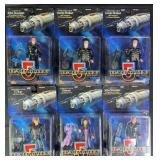 6pc NIP Babylon 5 Action Figures