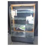 Waddell Co. Inc. Slant Front Glass Display Cabinet