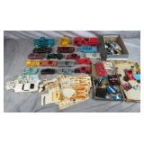 Vintage As-Is Built Model Vehicles Grouping