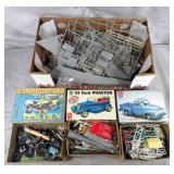 Assorted Vintage Model Kit Parts & Accessories