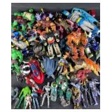 Assorted Pop Culture Action Figures w/ Marvel & DC