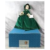 Madame Alexander Green Velvet Scarlett Doll