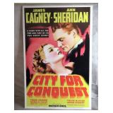 City of Conquest Repro Poster on Board