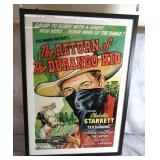 The Return of The Durango Kid Repro Poster