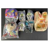 NIP McDonalds & BK Toys w/ Space Jam Taz Plush