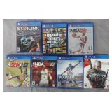 Play Statio 4 Video Games Lot