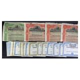 Vintage Stock Certificates & Bonds