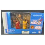 NIP 2005 Tracy McGrady & Lebron James Figure Pack