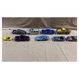 9pc Vtg Diecast Cars