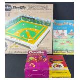 Vintage Games w/ Cootie & Electric Baseball