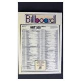 1988 Billboard Hot 100 #1 Chart Display