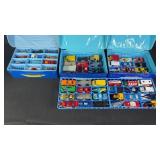 Assorted Die-Cast Cars w/ Cases