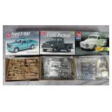 3pc AMT/ERTL Picxkup Truck Model Kits Lot