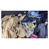 Assorted Clothing & More w/ Military & Boy Scout