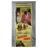 1949 The Blazing Trail Movie Poster